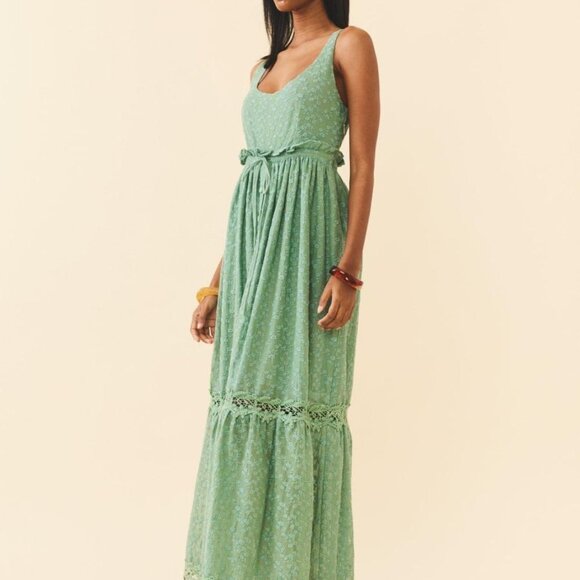 Valeria Dress - Bermuda Green - Picture 2 of 5